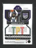 2021-22 Panini Prizm - Ice Prizm #316 - Neemias Queta (BA00129) verso