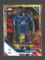 Nuno Mendes - Red & Gold Starball Refractor #22  frente
