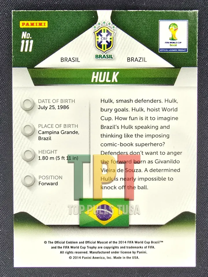 Hulk nº111 verso