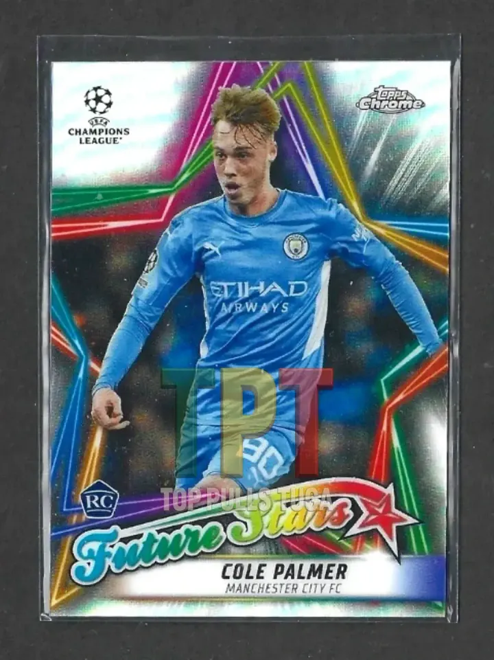 2021-22 Topps Chrome UCL - Future Stars #FS-11 - Cole Palmer (M00126) frente