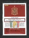2017 Panini Nobility - #34 - Carles Puyol verso