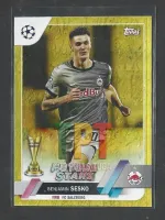 Benjamin Sesko - Yellow Jade #177 - Future Stars frente