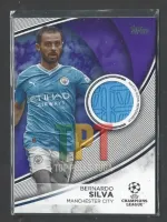 Bernardo Silva - Topps Superstar Relics - Purple Foilboard /299 #TS-BS frente