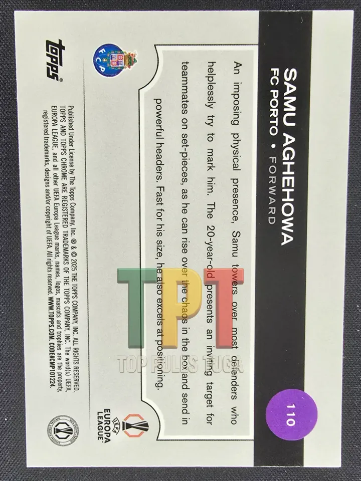 Samu Aghehowa Saphire back